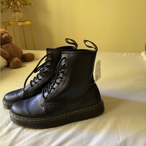 Black Doc Martens Combat Boots